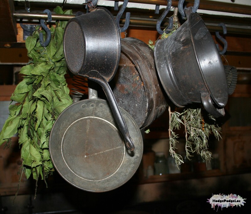 Photograph of pots and pans taken on board the SS Great Britain, Bristol England 