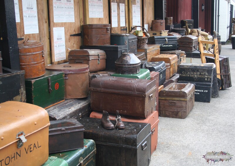 Suitcases taken at SS Great Britain. Bristol England