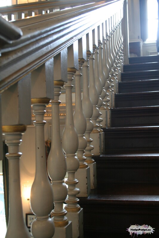 Photograph of stairs at Dryham Park, South Gloucestershire, England